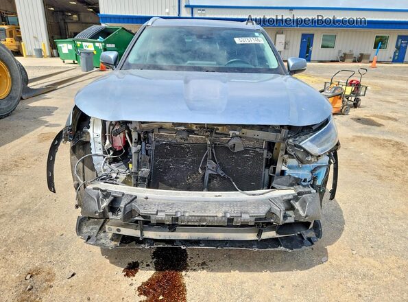 5TDGZRBHXMS079367 2021 TOYOTA HIGHLANDER Blue Դիմացի տեսք