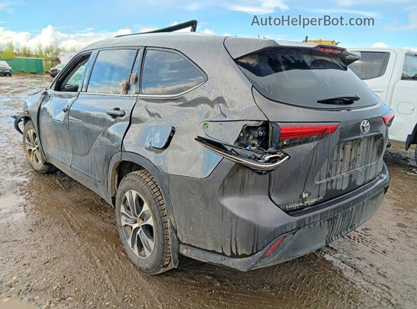 5TDGZRBHXMS115848 2021 TOYOTA HIGHLANDER Gray Tył lewy