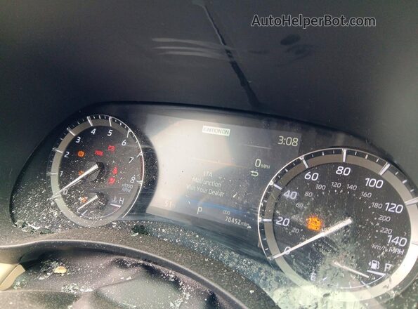 5TDGZRBHXMS115848 2021 TOYOTA HIGHLANDER Gray Widok zestawu wskaźników