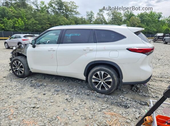 5TDHBRCH7LS506087 2020 TOYOTA HIGHLANDER White უკანა მარცხენა