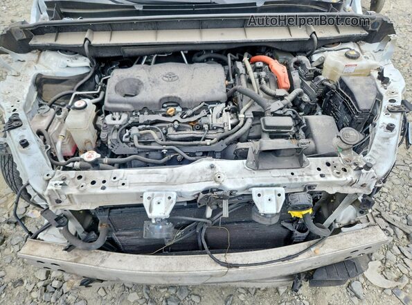 5TDHBRCH7LS506087 2020 TOYOTA HIGHLANDER White ძრავის განყოფილების ხედი