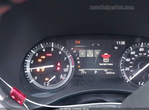 5TDHZRAH1MS079604 2021 TOYOTA HIGHLANDER Red Vista de los asientos traseros