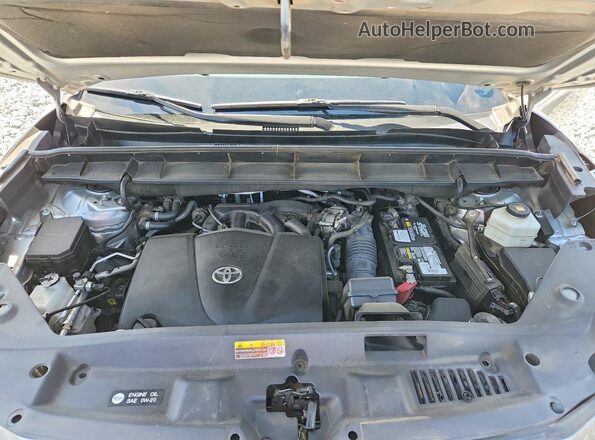 5TDHZRAH2LS501409 2020 TOYOTA HIGHLANDER Silver Engine compartment view