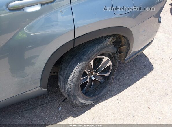 5TDHZRAH5LS009487 2020 TOYOTA HIGHLANDER Синий Вид спереди