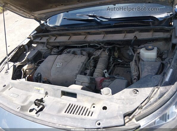 5TDHZRAH5LS009487 2020 TOYOTA HIGHLANDER Синий Вид сзади