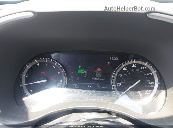 5TDHZRAH6LS012284 2020 TOYOTA HIGHLANDER Silver Vista de los asientos traseros