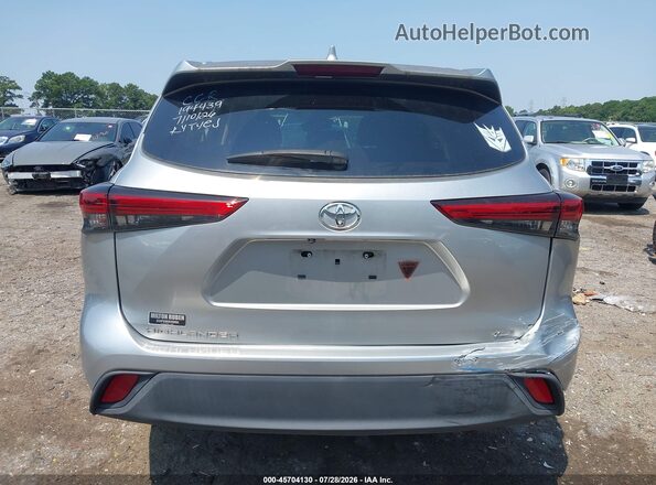 5TDHZRAH6LS012284 2020 TOYOTA HIGHLANDER Silver 