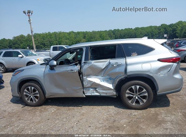 5TDHZRAH6LS012284 2020 TOYOTA HIGHLANDER Silver Vista interior de 360 grados