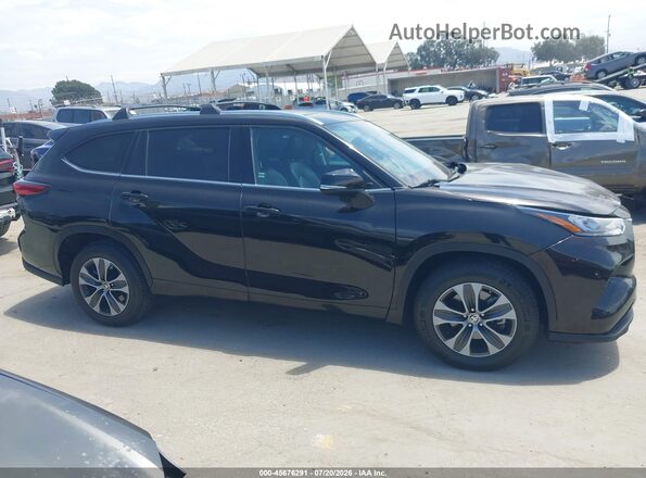 5TDHZRAH8LS007653 2020 TOYOTA HIGHLANDER Dark Brown Vista interior trasera
