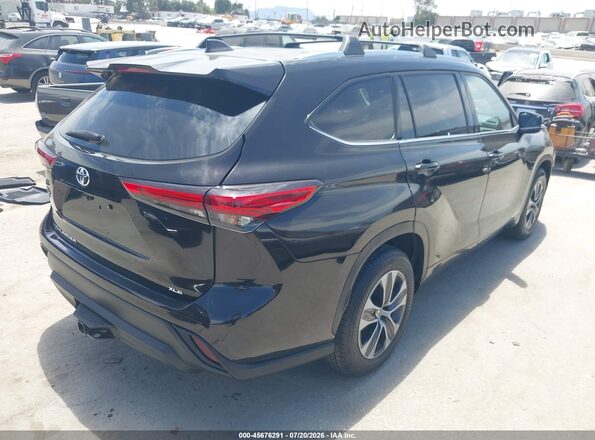 5TDHZRAH8LS007653 2020 TOYOTA HIGHLANDER Dark Brown Trasero derecho