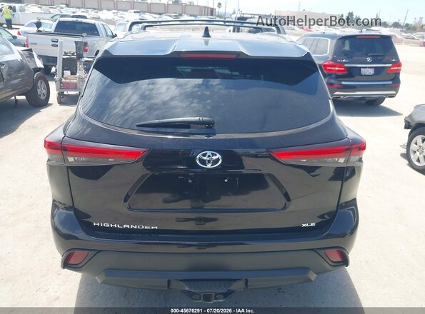 5TDHZRAH8LS007653 2020 TOYOTA HIGHLANDER Dark Brown 