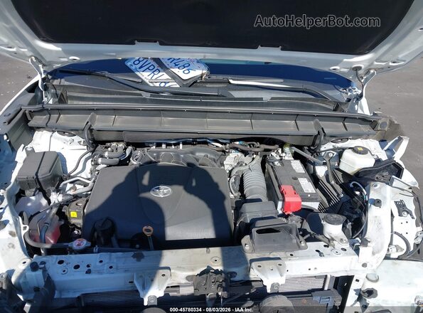5TDHZRAH8MS056384 2021 TOYOTA HIGHLANDER White უკანა ხედი