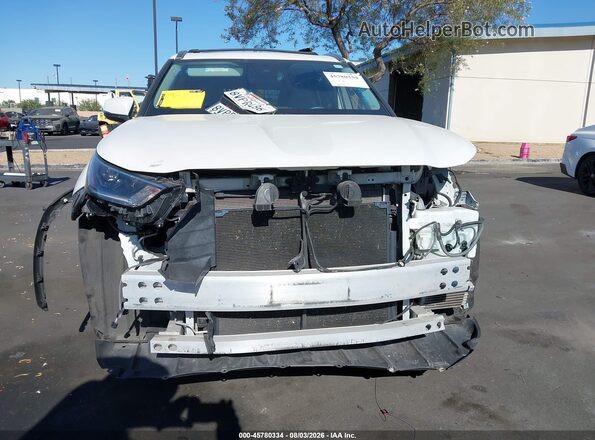 5TDHZRAH8MS056384 2021 TOYOTA HIGHLANDER White უკანა სალონის ხედი