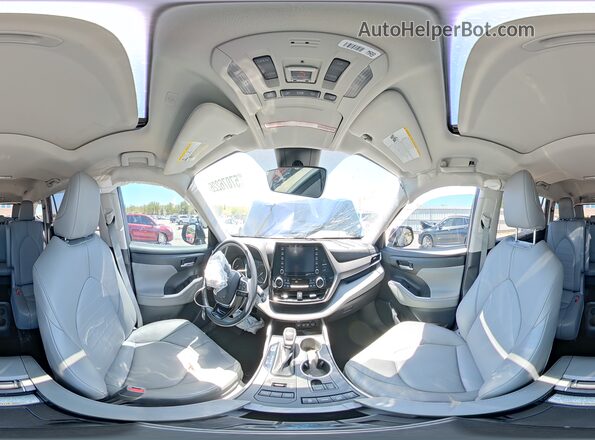5TDHZRBH3MS108230 2021 TOYOTA HIGHLANDER Blue 