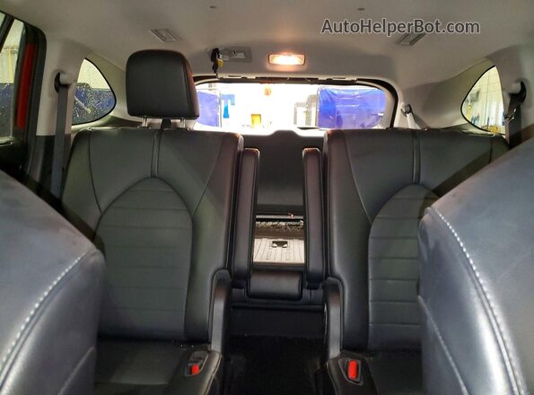 5TDHZRBH4LS005185 2020 TOYOTA HIGHLANDER Red Вид задніх сидінь