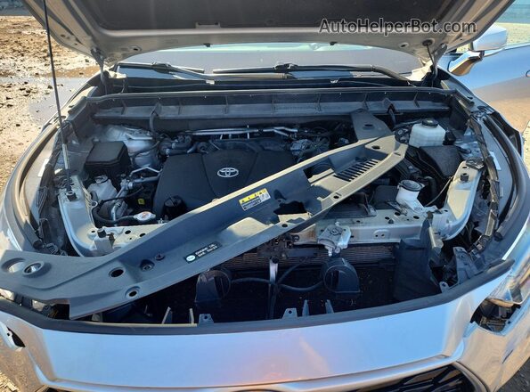 5TDHZRBH5LS502858 2020 TOYOTA HIGHLANDER Tan Вид задньої частини салону