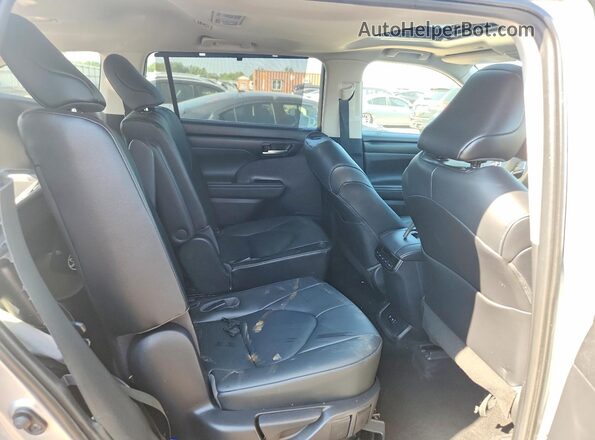 5TDHZRBH5LS502858 2020 TOYOTA HIGHLANDER Tan Вид задніх сидінь