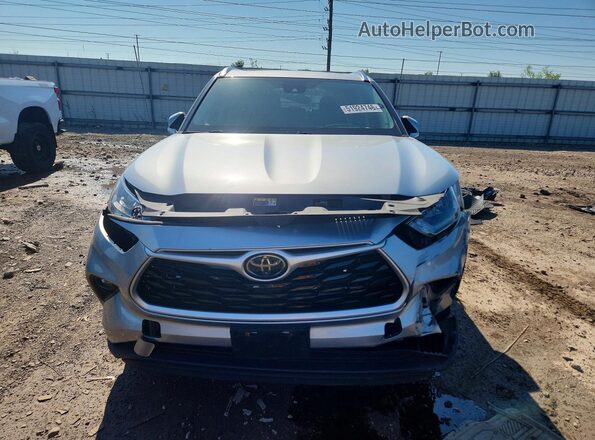 5TDHZRBH5LS502858 2020 TOYOTA HIGHLANDER Tan Вид спереду
