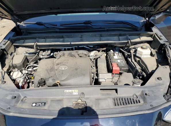 5TDHZRBH6LS506742 2020 TOYOTA HIGHLANDER Black Engine compartment view