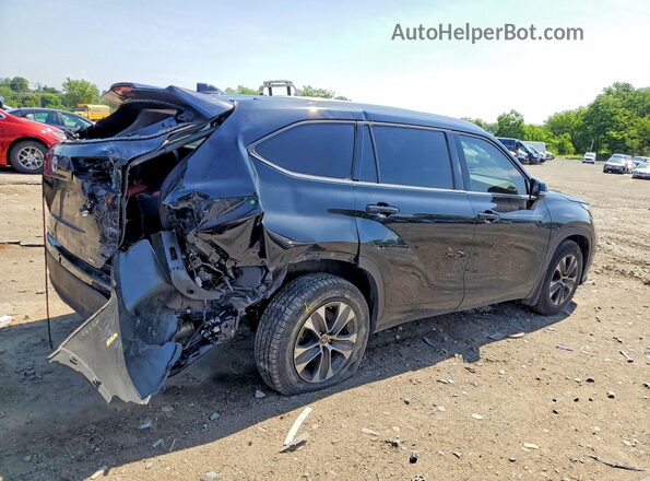 5TDHZRBH6LS506742 2020 TOYOTA HIGHLANDER Black Rear right