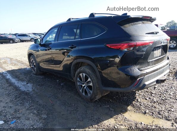 5TDHZRBH6LS513609 2020 TOYOTA HIGHLANDER Black უკანა მარცხენა