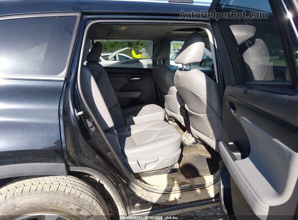 5TDHZRBH6LS513609 2020 TOYOTA HIGHLANDER Black VIN კოდის სტიკერის ხედი