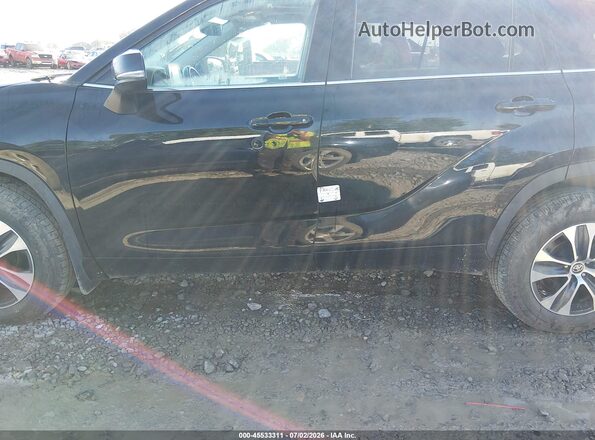 5TDHZRBH6LS513609 2020 TOYOTA HIGHLANDER Black წინა ხედი
