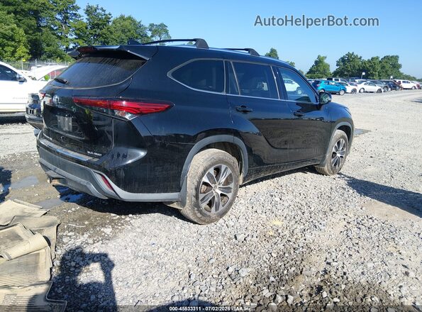 5TDHZRBH6LS513609 2020 TOYOTA HIGHLANDER Black უკანა მარჯვენა
