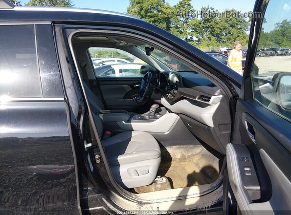5TDHZRBH6LS513609 2020 TOYOTA HIGHLANDER Black წინა სალონის ხედი