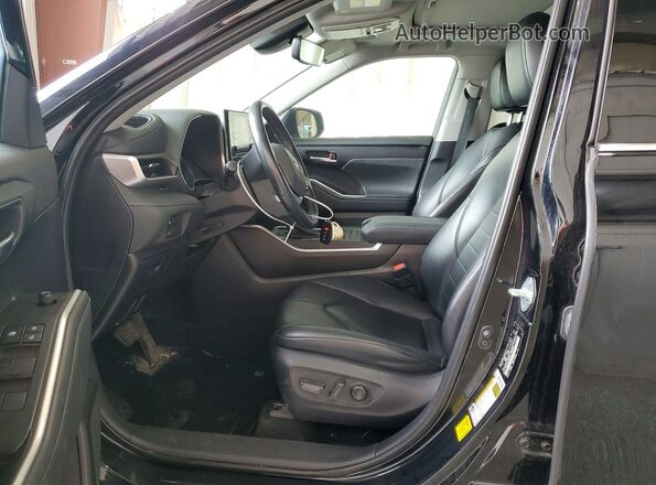 5TDHZRBH6MS095151 2021 TOYOTA HIGHLANDER Black Սալոնի դիմացի տեսք