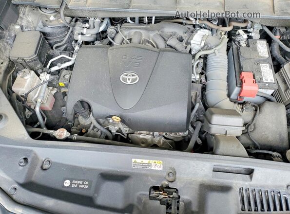 5TDHZRBH6MS095151 2021 TOYOTA HIGHLANDER Black Շարժիչի բաժամունքի տեսք