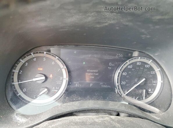 5TDHZRBH6MS533649 2021 TOYOTA HIGHLANDER Белый Вид щитка приборов