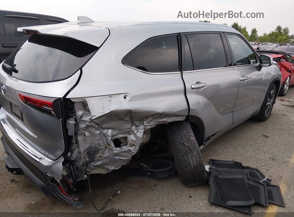 5TDHZRBH7LS000854 2020 TOYOTA HIGHLANDER Silver Tył prawy