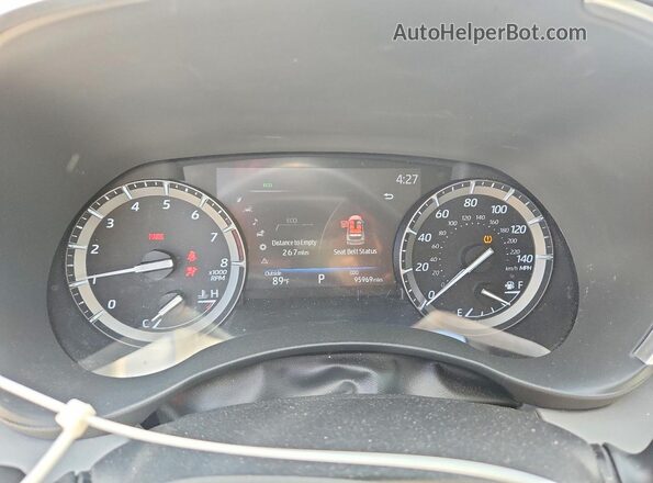 5TDHZRBH7MS523194 2021 TOYOTA HIGHLANDER Silver Vista del cuadro de instrumentos