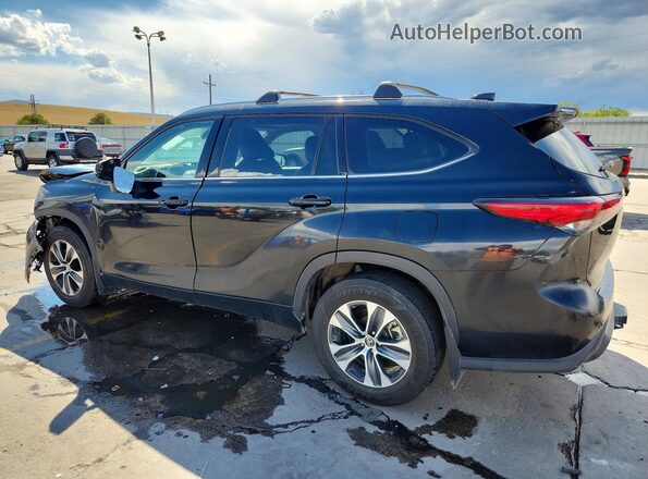 5TDHZRBH9LS514401 2020 TOYOTA HIGHLANDER Черный Задняя левая четверть