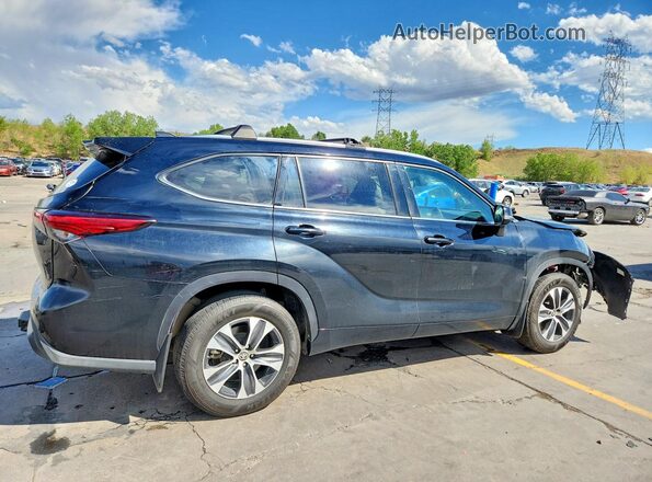 5TDHZRBH9LS514401 2020 TOYOTA HIGHLANDER Черный Задняя правая четверть