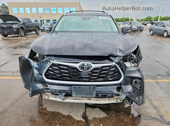 5TDHZRBH9LS514401 2020 TOYOTA HIGHLANDER Черный Вид спереди