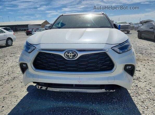 5TDHZRBHXMS538014 2021 TOYOTA HIGHLANDER White Вид спереду