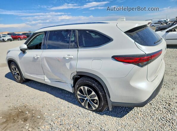 5TDHZRBHXMS538014 2021 TOYOTA HIGHLANDER White Задня ліва чверть