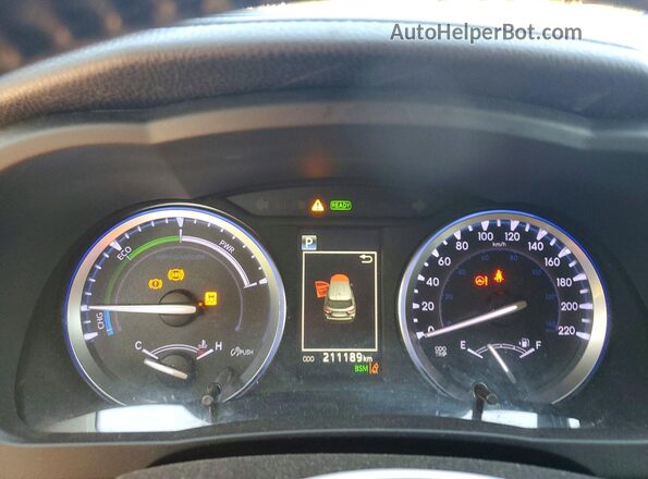 5TDJGRFH1JS050597 2018 TOYOTA HIGHLANDER Black Instrument cluster view