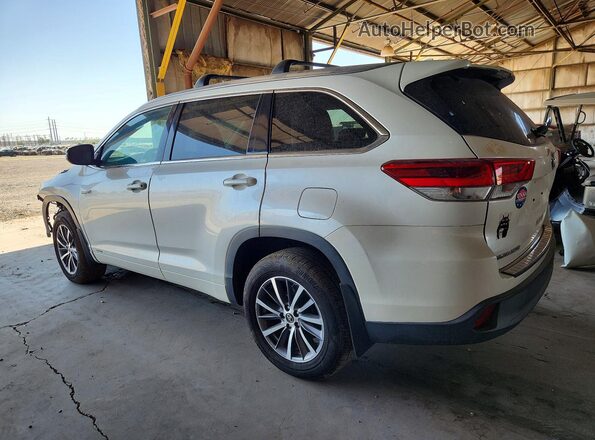 5TDJGRFH2HS034225 2017 TOYOTA HIGHLANDER White Tył lewy