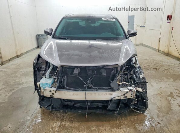 5TDJGRFH2JS037115 2018 TOYOTA HIGHLANDER Gray წინა ხედი