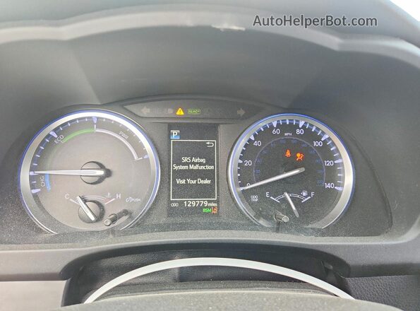 5TDJGRFH3JS048477 2018 TOYOTA HIGHLANDER Gray Instrument cluster view
