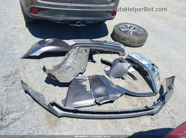 5TDJGRFH4JS044051 2018 TOYOTA HIGHLANDER HYBRID Gray ხელსაწყოთა პანელის ხედი