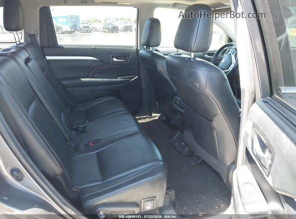 5TDJGRFH4JS044051 2018 TOYOTA HIGHLANDER HYBRID Gray VIN კოდის სტიკერის ხედი