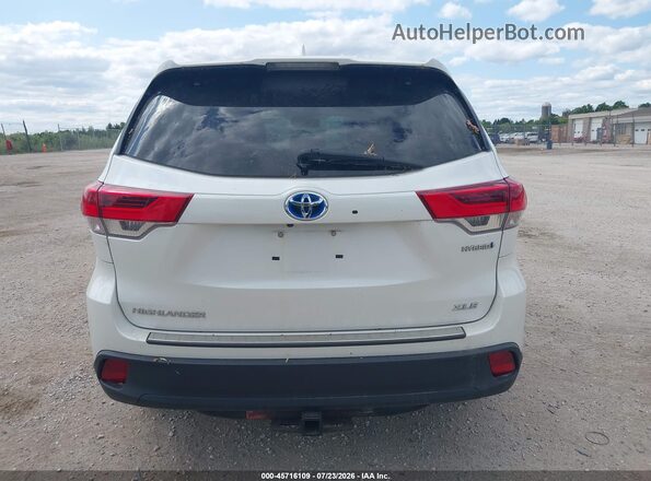 5TDJGRFH6JS039160 2018 TOYOTA HIGHLANDER White 