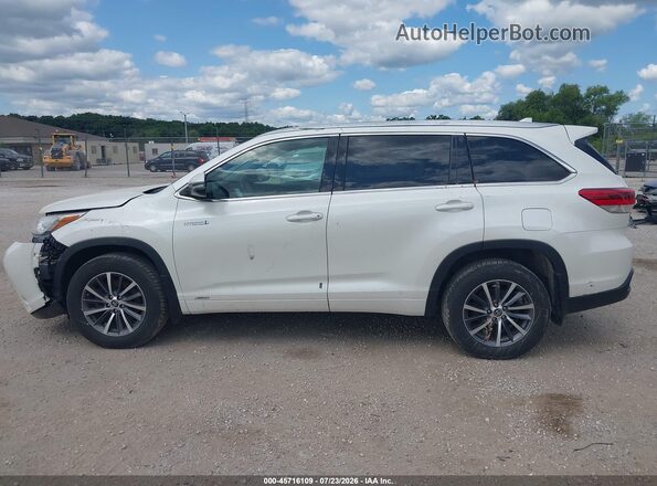 5TDJGRFH6JS039160 2018 TOYOTA HIGHLANDER White Widok wnętrza 360 stopni
