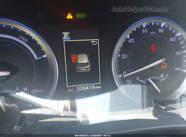 5TDJGRFH6JS045105 2018 TOYOTA HIGHLANDER HYBRID Silver Вид задніх сидінь