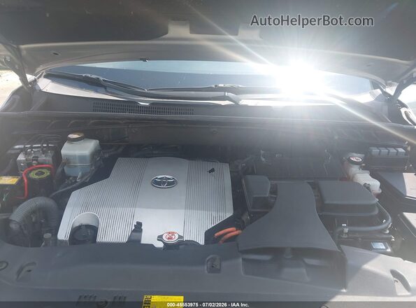 5TDJGRFH6JS045105 2018 TOYOTA HIGHLANDER HYBRID Silver Вид ззаду