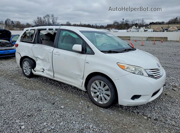 5TDJK3DC6GS143577 2016 TOYOTA SIENNA White Przód prawy